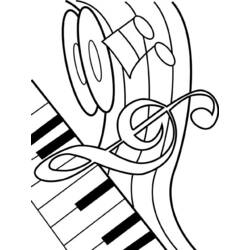 Musical instruments (Music) coloring page #167316 to print and color
