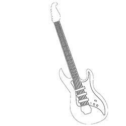 Musical instruments (Music) coloring page #167329 to print and color