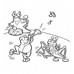 Musical instruments (Music) coloring page #167330 to print and color