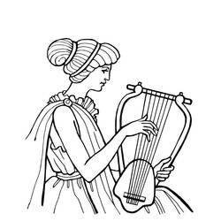 Musical instruments (Music) coloring page #167335 to print and color