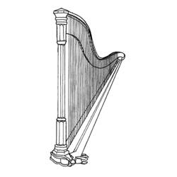 Musical instruments (Music) coloring page #167354 to print and color