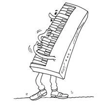 Musical instruments (Music) coloring page #167412 to print and color