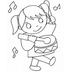 Musical instruments (Music) coloring page #167418 to print and color