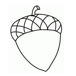 Coloring pages: Acorn - Free Printable Coloring Pages