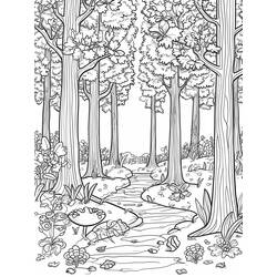 Autumn Season (Nature and Seasons) coloring page #218743 to print and color