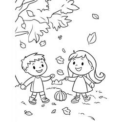 Autumn Season (Nature and Seasons) coloring page #218744 to print and color