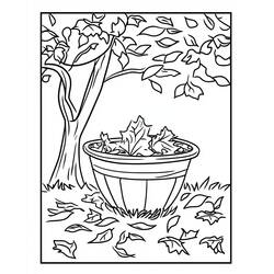 Autumn Season (Nature and Seasons) coloring page #218748 to print and color