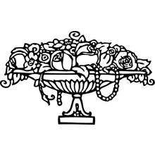 Bouquet of flowers (Nature and Seasons) coloring page #160817 to print and color