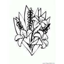 Coloring page: Bouquet of flowers (Nature and Seasons) #160891 - Free Printable Coloring Pages