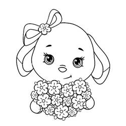 Bouquet of flowers (Nature and Seasons) coloring page #195630 to print and color