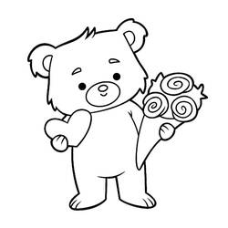 Bouquet of flowers (Nature and Seasons) coloring page #195636 to print and color