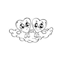 Cloud (Nature and Seasons) coloring page #157336 to print and color