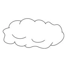 Cloud (Nature and Seasons) coloring page #157341 to print and color