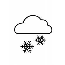 Cloud (Nature and Seasons) coloring page #157368 to print and color
