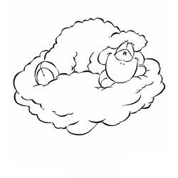 Cloud (Nature and Seasons) coloring page #157379 to print and color