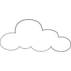 Cloud (Nature and Seasons) coloring page #157392 to print and color