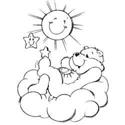 Cloud (Nature and Seasons) coloring page #157405 to print and color