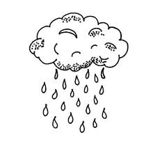 Cloud (Nature and Seasons) coloring page #157431 to print and color