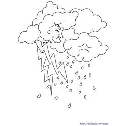 Cloud (Nature and Seasons) coloring page #157445 to print and color