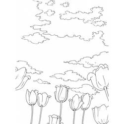 Cloud (Nature and Seasons) coloring page #157458 to print and color