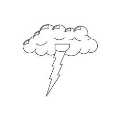 Cloud (Nature and Seasons) coloring page #157465 to print and color