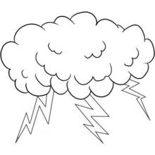 Cloud (Nature and Seasons) coloring page #157470 to print and color