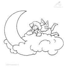 Cloud (Nature and Seasons) coloring page #157472 to print and color