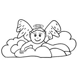 Cloud (Nature and Seasons) coloring page #157474 to print and color