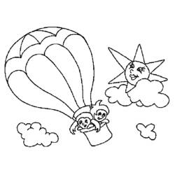 Cloud (Nature and Seasons) coloring page #157510 to print and color
