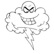 Cloud (Nature and Seasons) coloring page #157514 to print and color