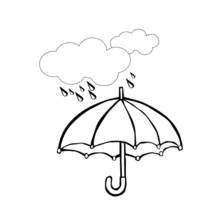 Cloud (Nature and Seasons) coloring page #157565 to print and color