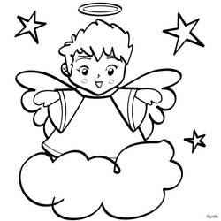 Cloud (Nature and Seasons) coloring page #157568 to print and color