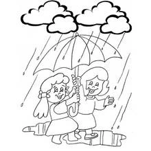 Cloud (Nature and Seasons) coloring page #157586 to print and color