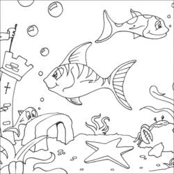 Coloring page: Coral (Nature and Seasons) #163130 - Free Printable Coloring Pages