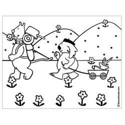 Countryside (Nature and Seasons) coloring page #165471 to print and color