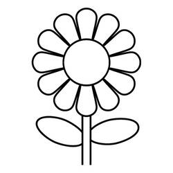 Coloring pages: Daisy - Free Printable Coloring Pages
