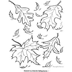 Fall season (Nature and Seasons) coloring page #164048 to print and color