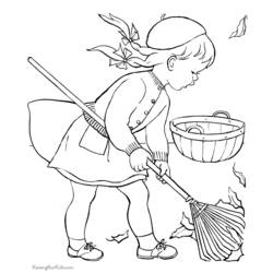 Fall season (Nature and Seasons) coloring page #164161 to print and color