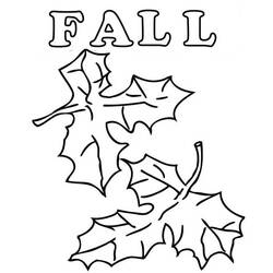 Fall season (Nature and Seasons) coloring page #164343 to print and color