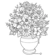 Flowers (Nature and Seasons) coloring page #154981 to print and color