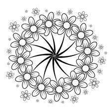 Flowers (Nature and Seasons) coloring page #155029 to print and color