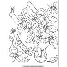 Flowers (Nature and Seasons) coloring page #155050 to print and color