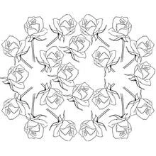 Flowers (Nature and Seasons) coloring page #155110 to print and color