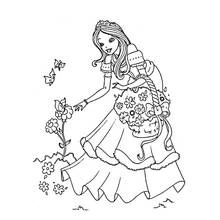 Flowers (Nature and Seasons) coloring page #155115 to print and color