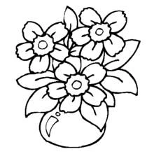 Flowers (Nature and Seasons) coloring page #155122 to print and color