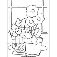Flowers (Nature and Seasons) coloring page #155129 to print and color