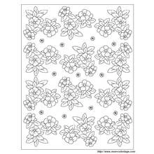 Flowers (Nature and Seasons) coloring page #155266 to print and color