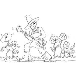 Garden (Nature and Seasons) coloring page #166478 to print and color