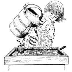 Garden (Nature and Seasons) coloring page #166559 to print and color