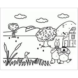 Garden (Nature and Seasons) coloring page #180035 to print and color